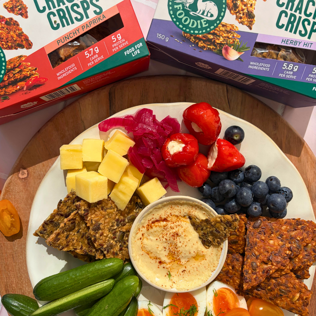 Venerdi Pure Foodie Low Carb Cracker Crisps Punchy Paprika 150g