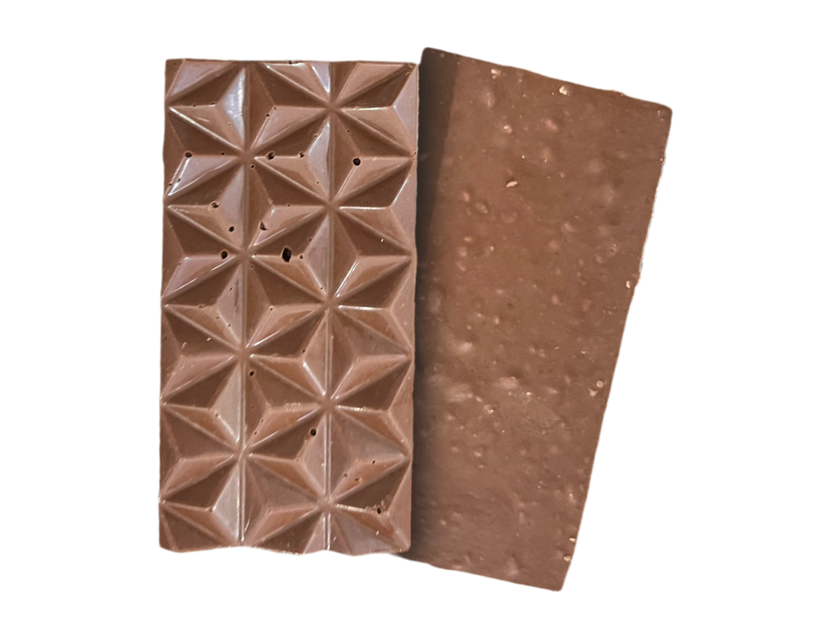 NEW! Halo Sugar Handcrafted Sugar Free Milk Chocolate - Chocolate Crackle