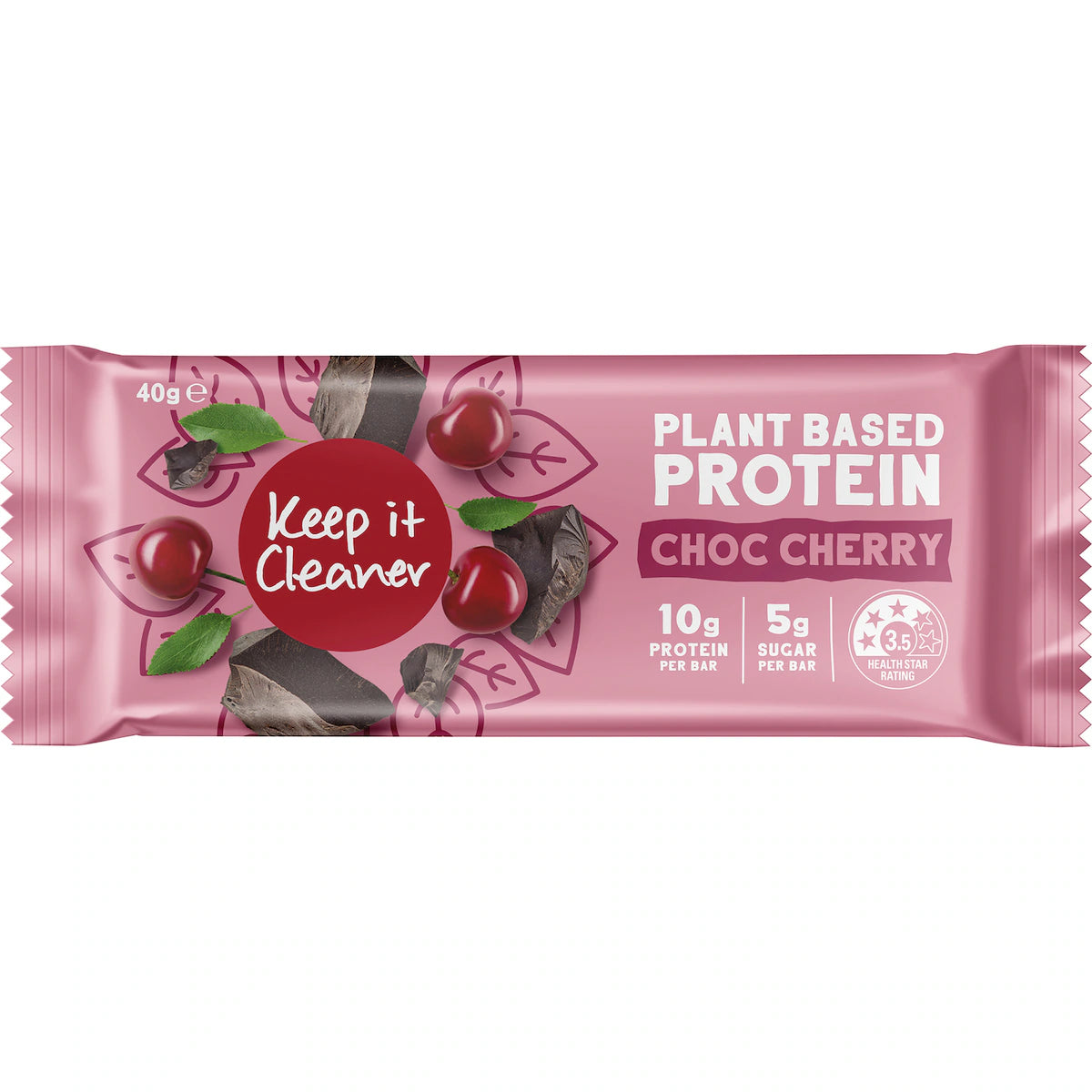 Keep It Cleaner Plant Based Protein Choc Cherry 40g