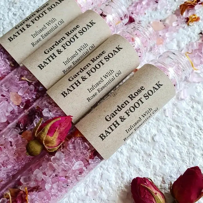 Garden Rose Bath & Foot Soak Tube 50g