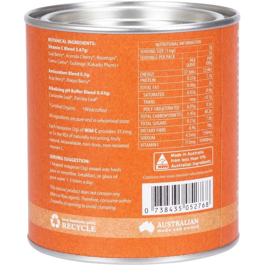 Eden Health Foods Wild C Truly Natural Vitamin C 150g