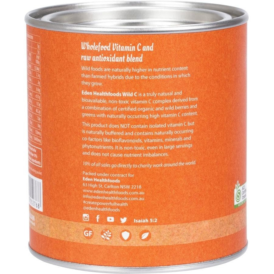 Eden Health Foods Wild C Truly Natural Vitamin C 150g