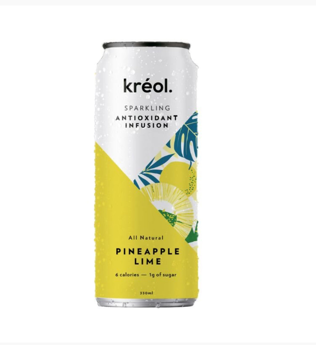 Kreol Antioxidant infusion Pineapple Lime 330ml