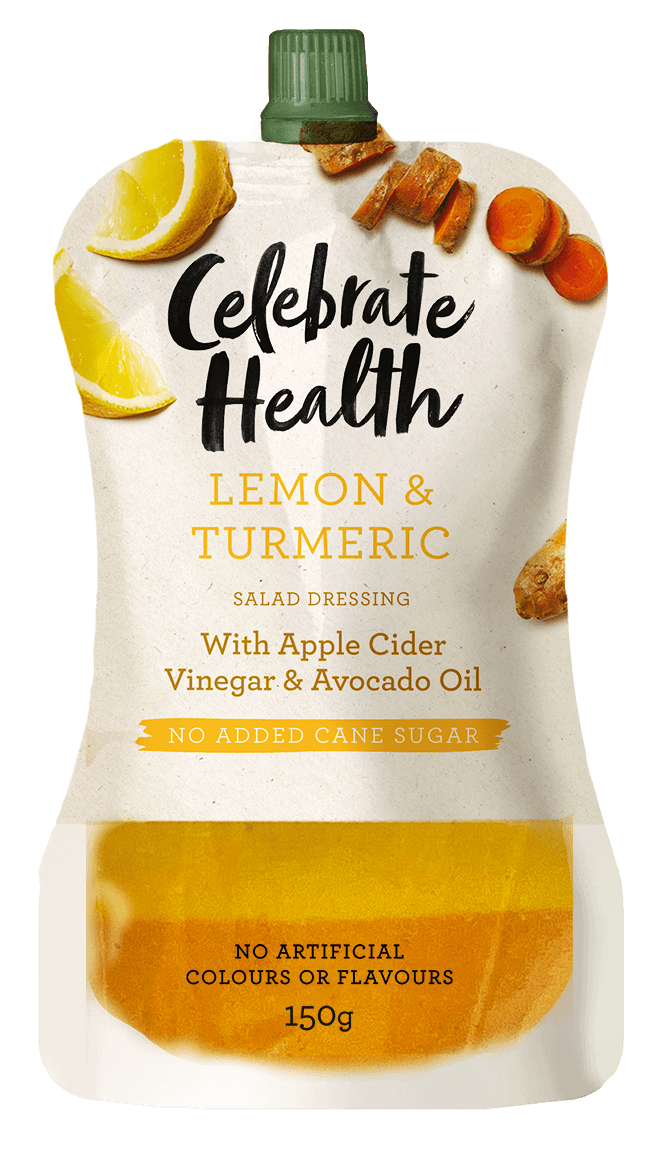 Celebrate Health Lemon & Turmeric Dressing - Keto 150g