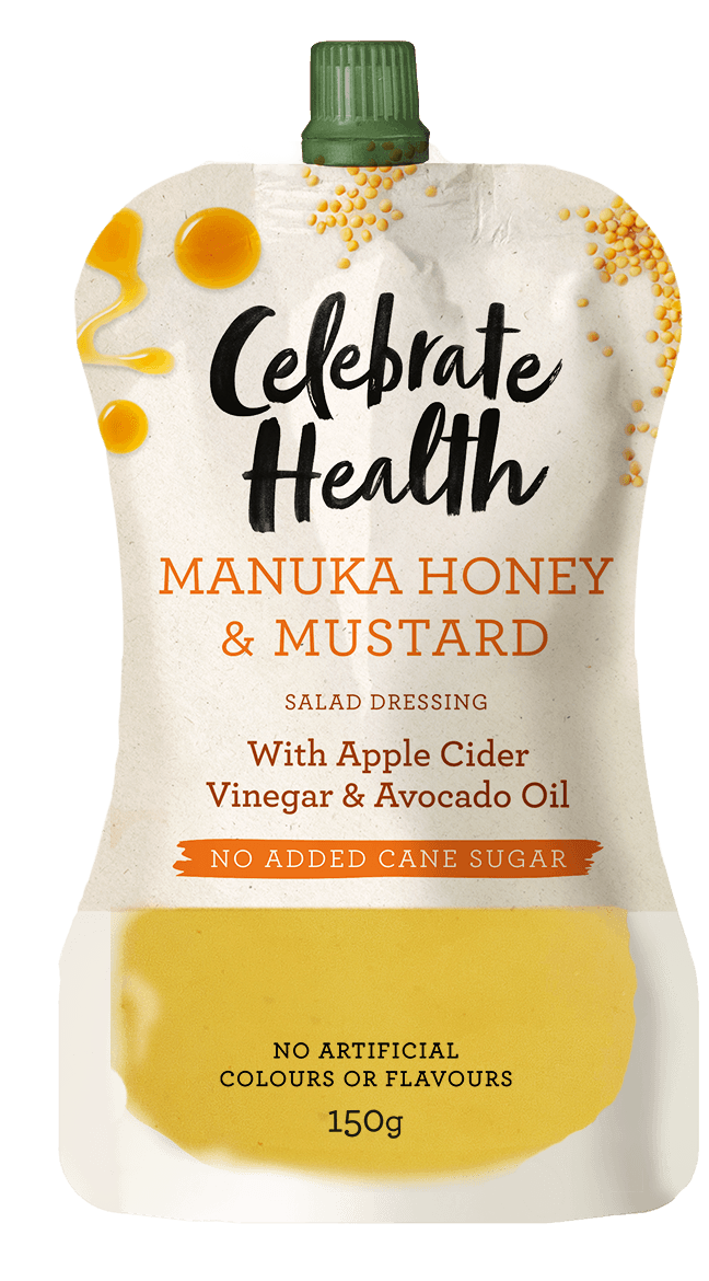 Celebrate Health Manuka Honey & Mustard Salad Dressing -  150g