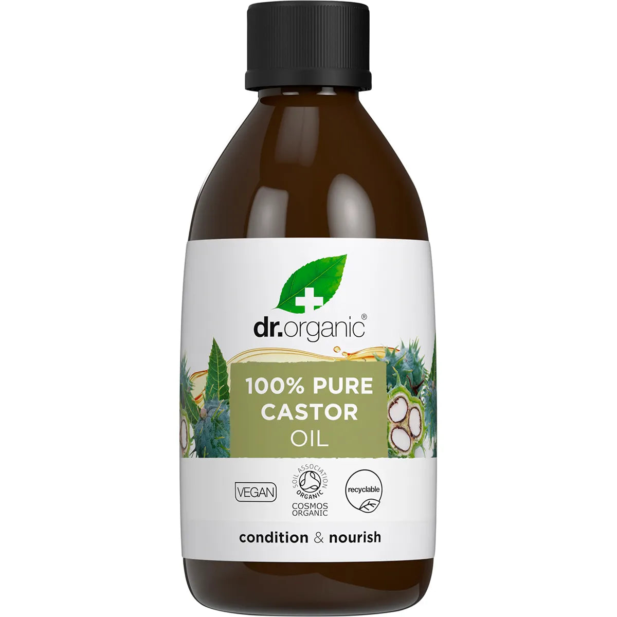 Dr. Organic Castor Oil 100% Pure 250ml