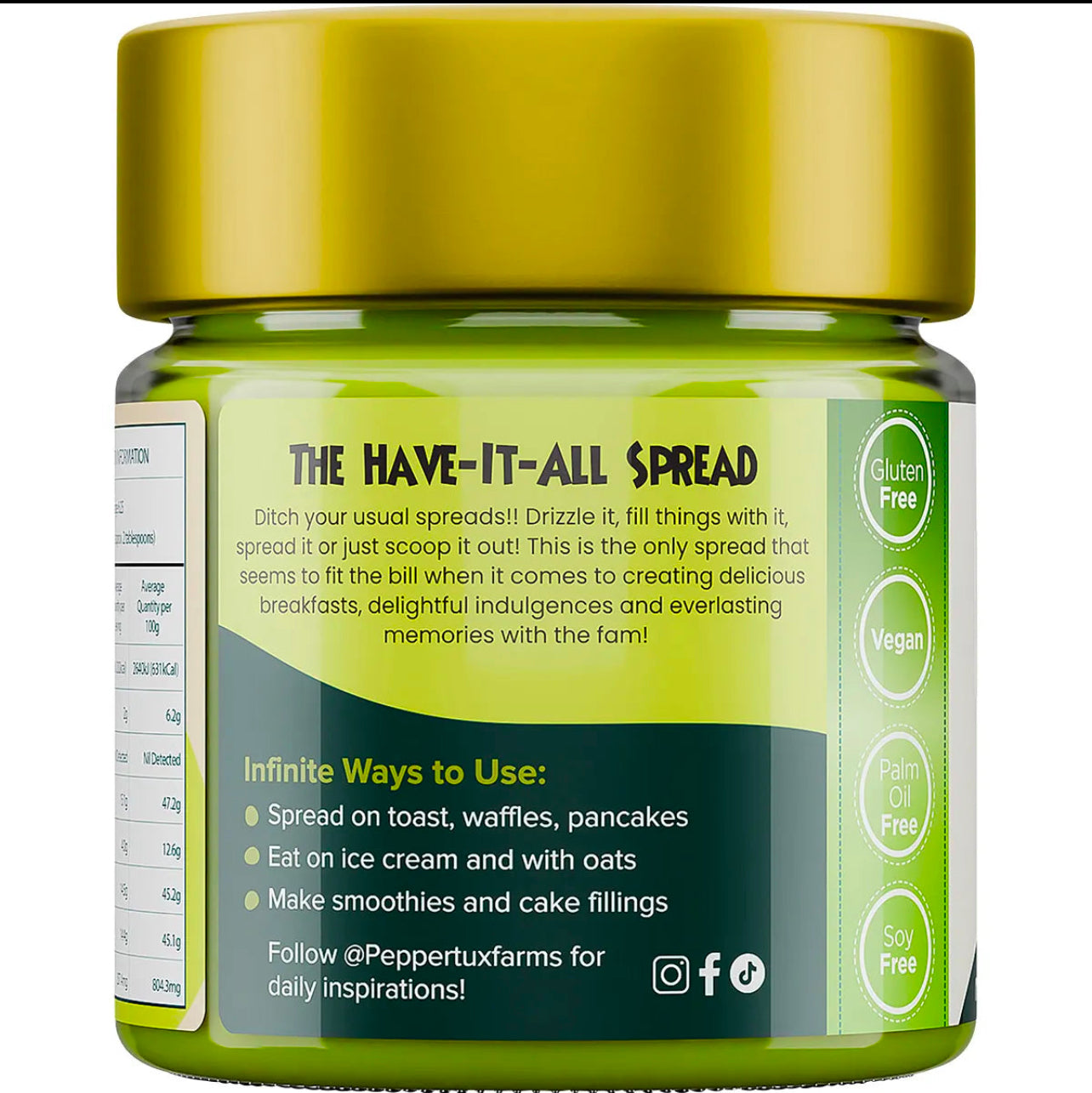 PEPPERTUX Turkish Pistachio Cream 200g