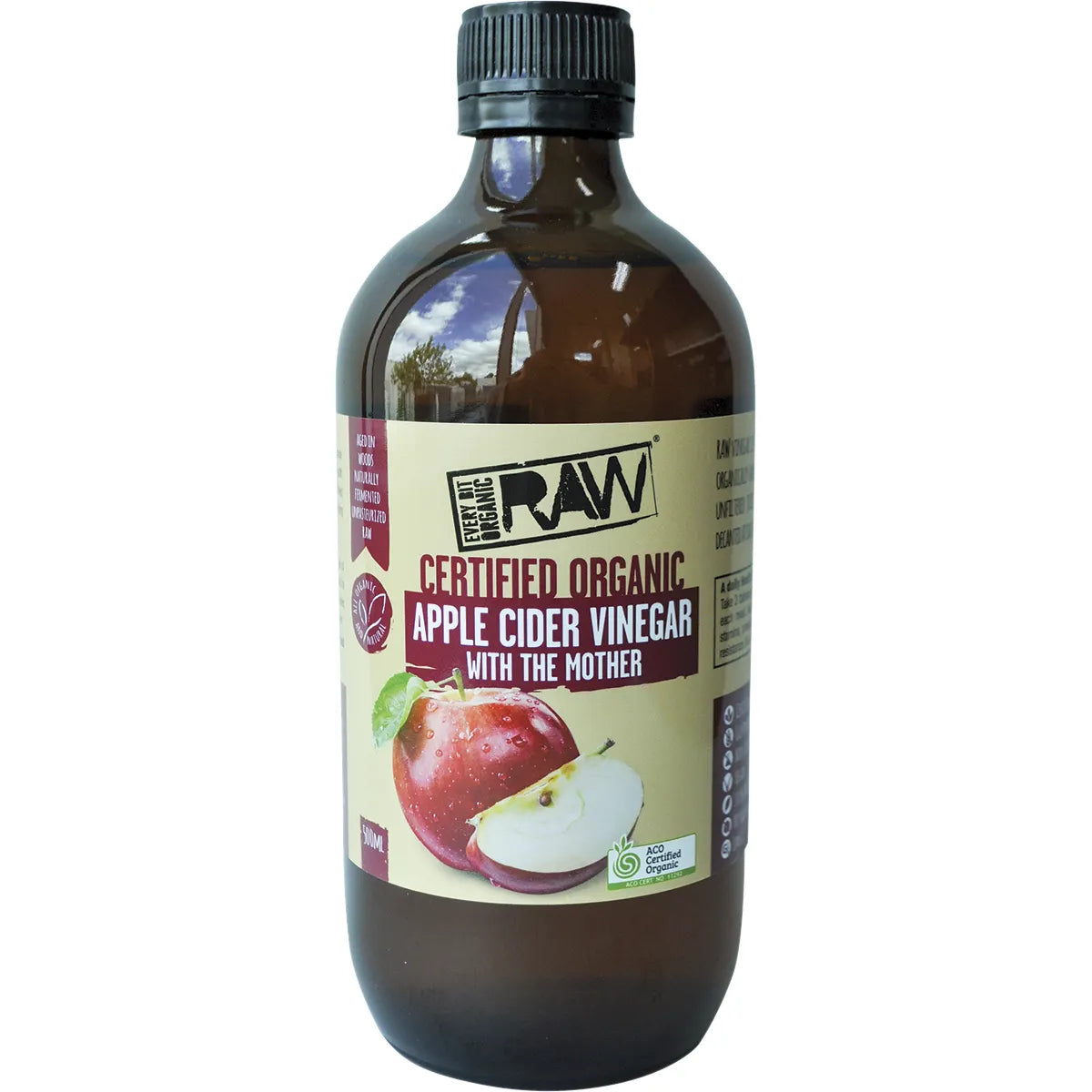 Every Bit Organic Apple Cider Vinegar With The Mother 500ml