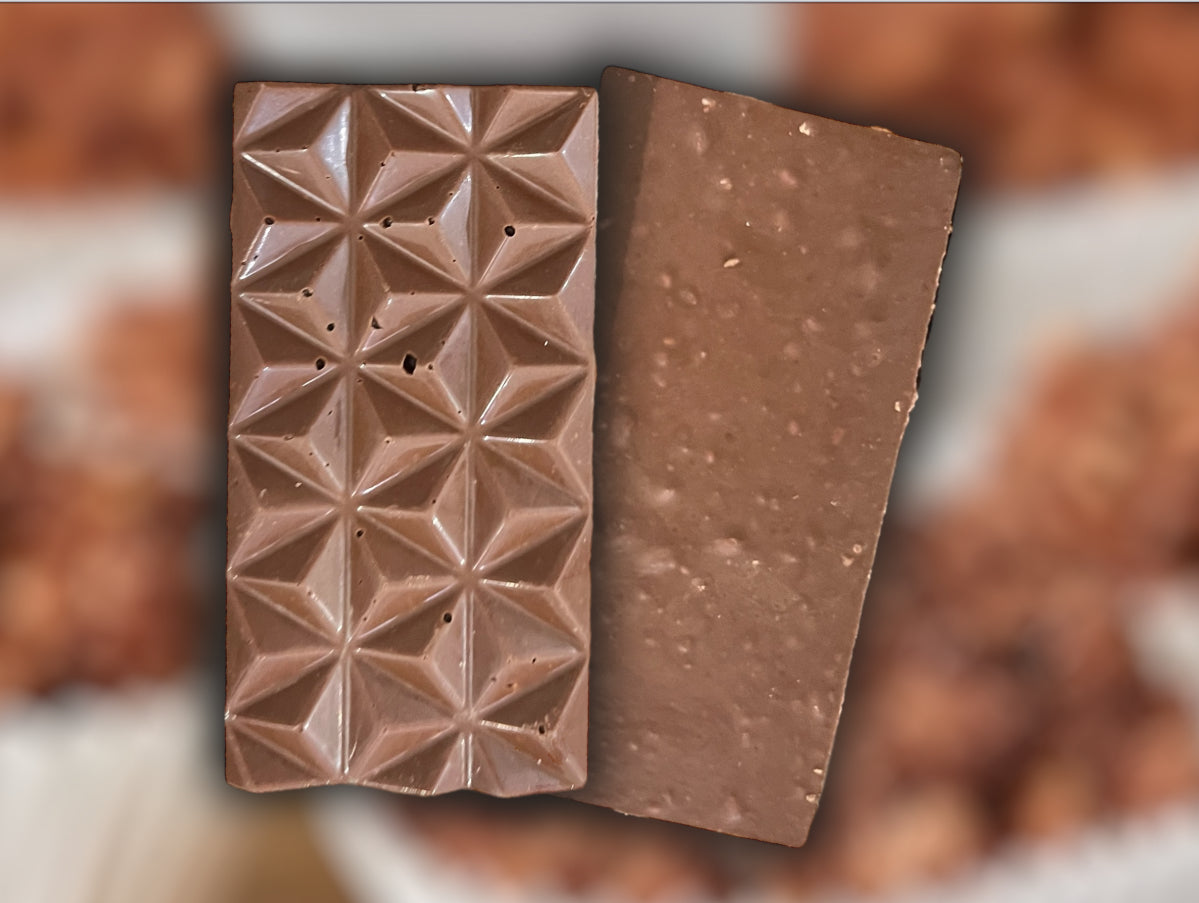 NEW! Halo Sugar Handcrafted Sugar Free Milk Chocolate - Chocolate Crackle
