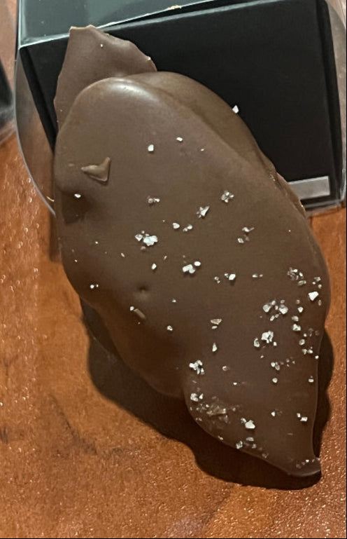 PRE-ORDER Halo Sugar Sugar Free Milk Chocolate Coated Date with Almond Butter + Celtic Salt Jumbo size