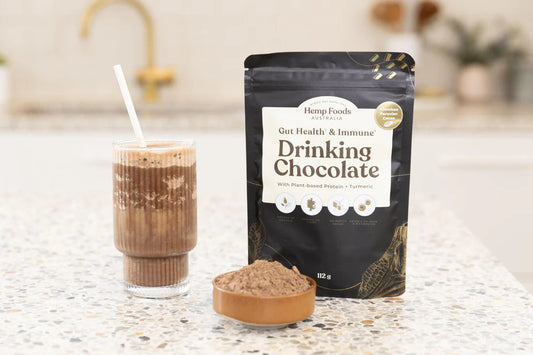Hemp Foods Australia Drinking Chocolate Gut Health & Immune 112g