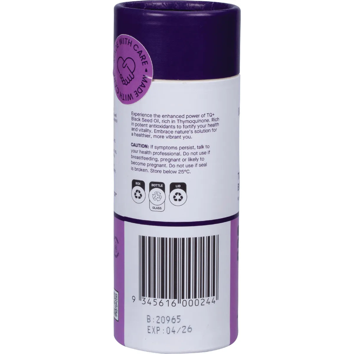 Hab Shifa 3% TQ Black Seed Oil 100ml