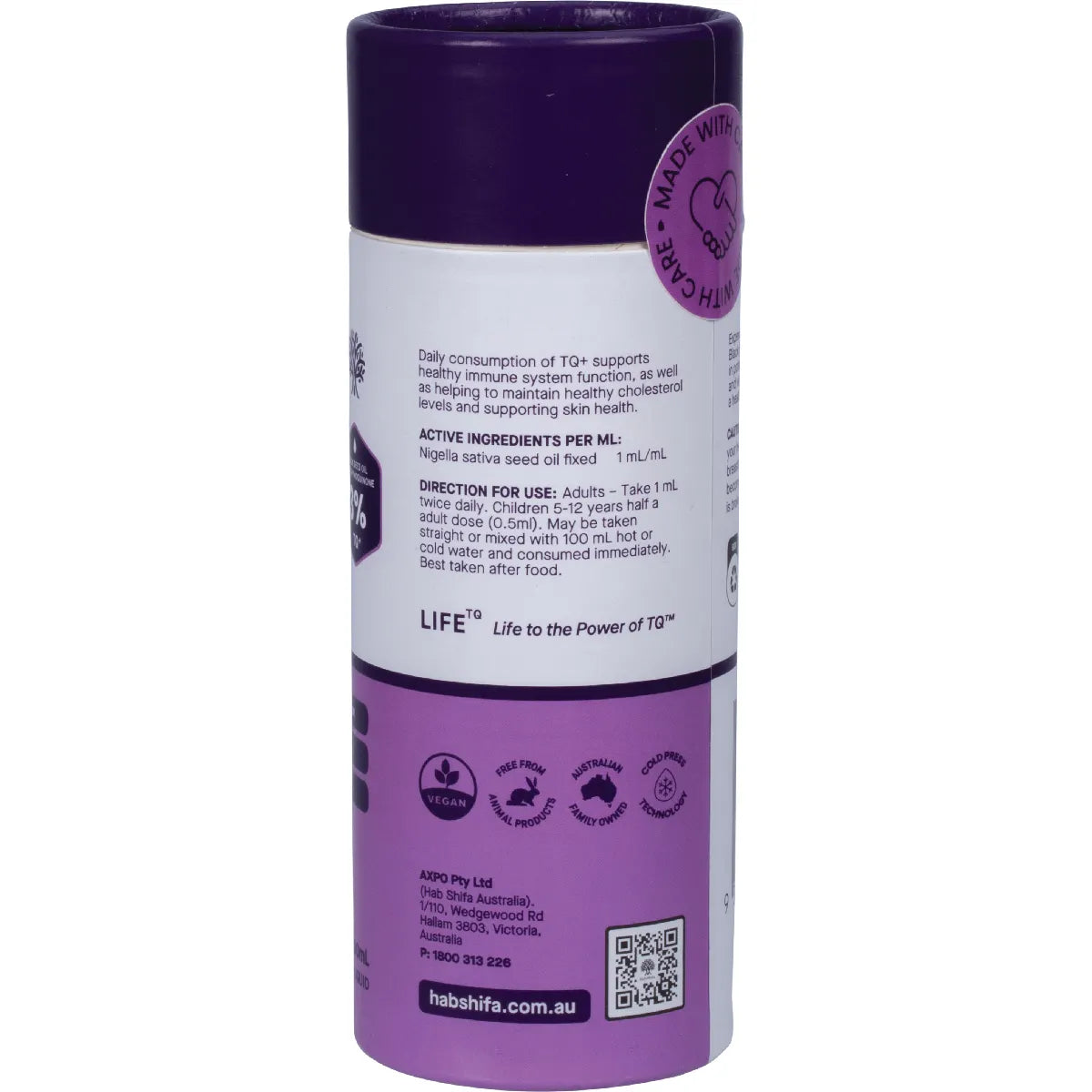 Hab Shifa 3% TQ Black Seed Oil 100ml