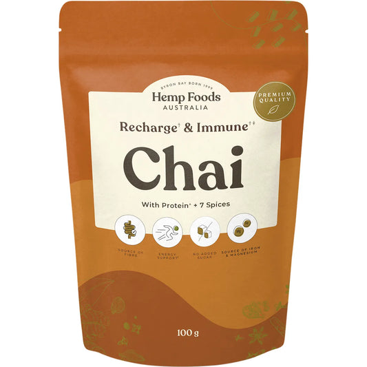 Hemp Foods Australia Chai Recharge & Immunity 100g