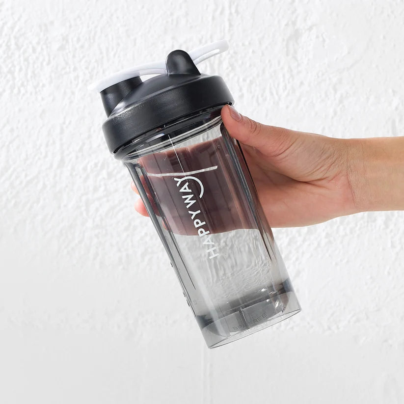 Happy Way Shaker Black with Mixer Wheel 500ml