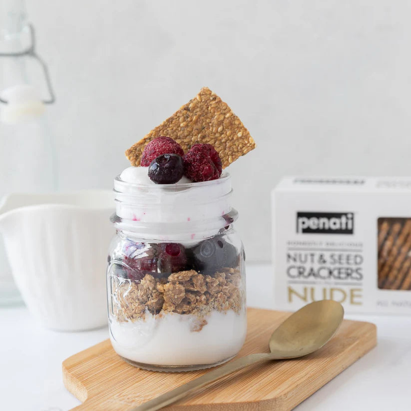 Penati Keto Nut & Seed Crackers - Nude 120g
