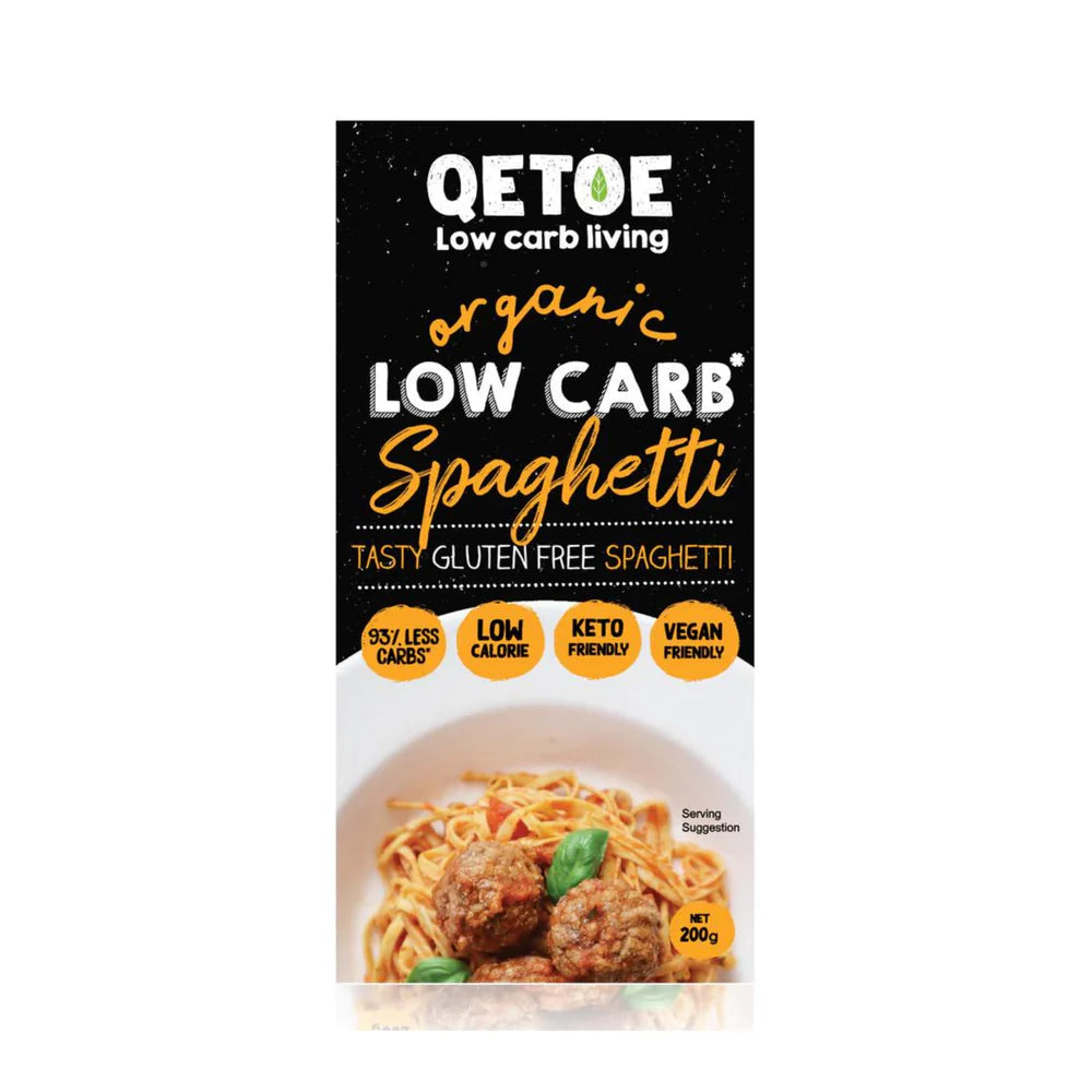Qetoe Organic Low Carb Spaghetti 200g