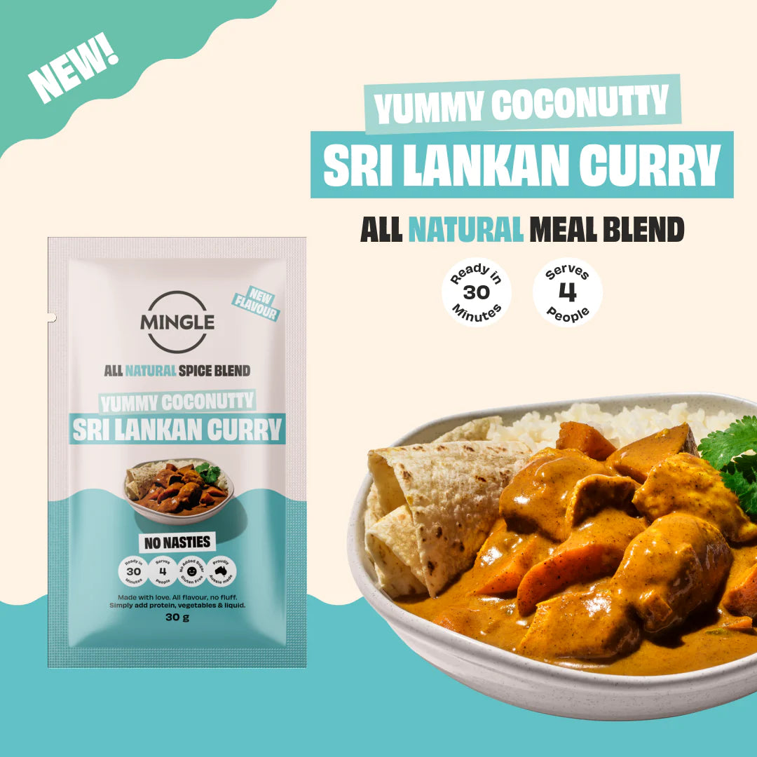 Mingle Sri Lankan Coconut Turmeric Curry Recipe Base 30g