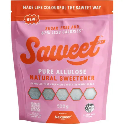 NEW! Saweet Way Pure Allulose Natural Sweetener Granules 500g