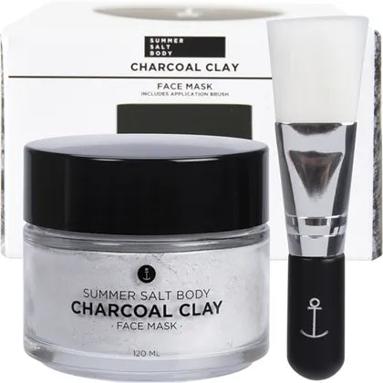 SUMMER SALT BODY Face Mask Charcoal Clay 120ml