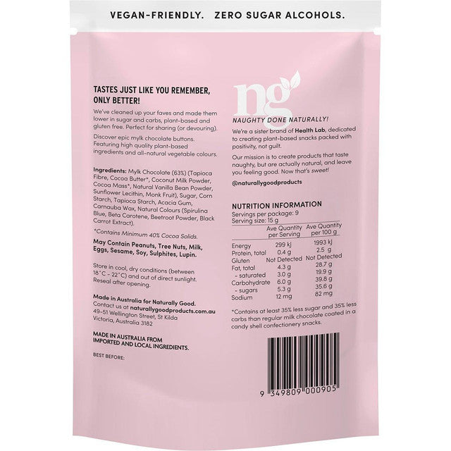 Naturally Good Original Mylk Partyz 35% less sugar 135g
