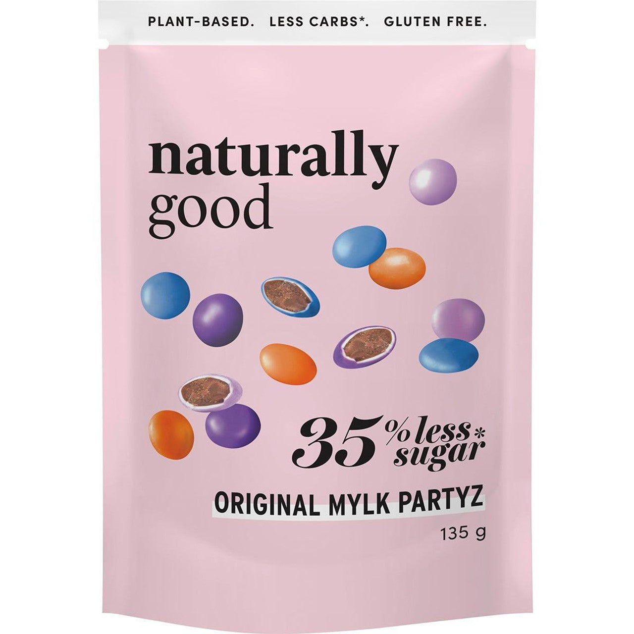 Naturally Good Original Mylk Partyz 35% less sugar 135g