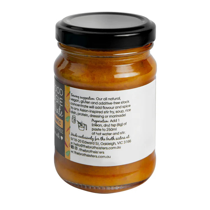 The Broth Sisters Asian Veggie Stock Paste - Vegan & Gluten Free 170g