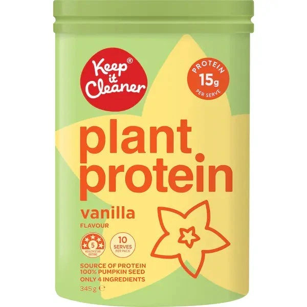 Keep It Cleaner Vanilla Plant Protein Powder 345g