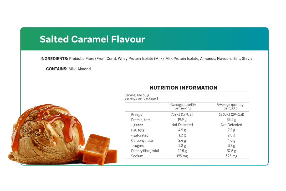 Smart Protein bar - Salted Caramel 60g