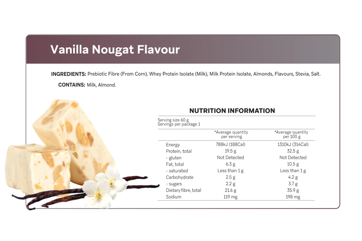 Smart Protein bar - Vanilla Nougat 60g