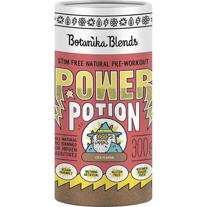 BOTANIKA BLENDS
Power Potion Pre-Workout Powder Cola 300g