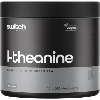 SWITCH NUTRITION
L-Theanine From Green Tea 60 Caps