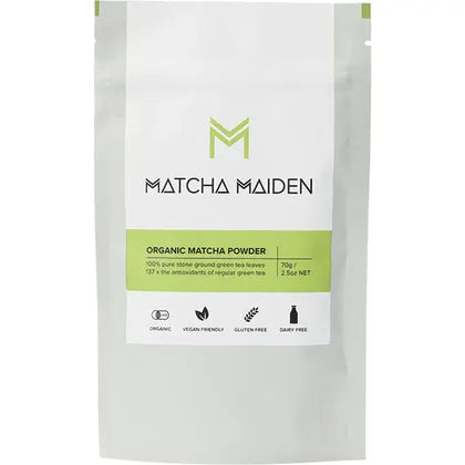 Matcha Maiden Matcha Green Tea Powder 100% Pure Stone Ground 70g