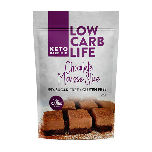 Low Carb life Keto Chocolate Mousse Slice Bake Mix 300g