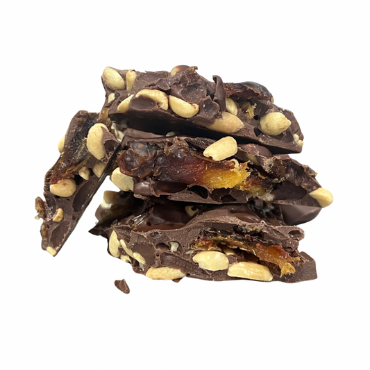 Golden Peanut Date Brittle 200g