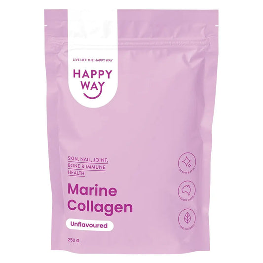 HAPPY WAY Marine Collagen Unflavoured 250g