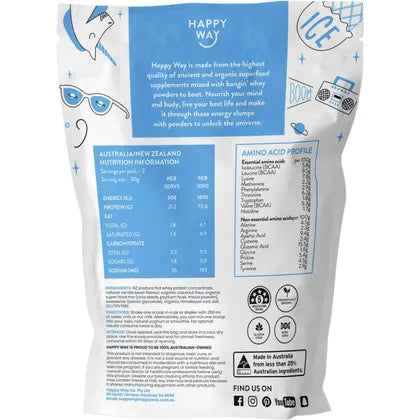 HAPPY WAY Whey Protein Powder Vanilla 60g