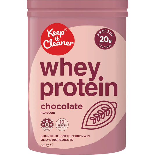 Keep It Cleaner Whey Protein Powder Chocolate 330g