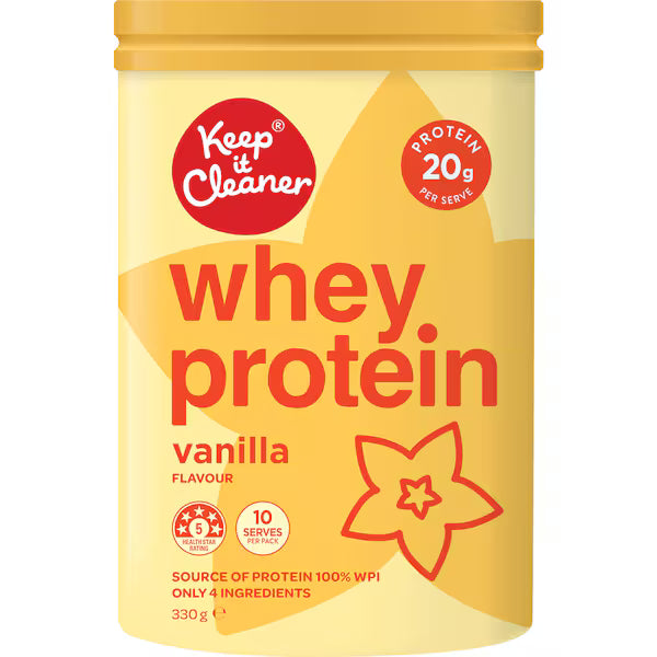 Keep It Cleaner Whey Protein Vanilla Flavour 330g