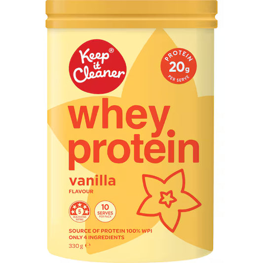 Keep It Cleaner Whey Protein Vanilla Flavour 330g