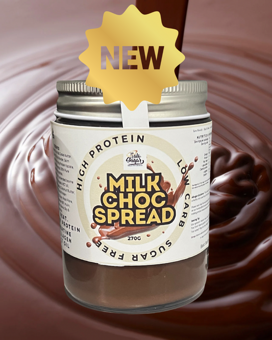 NEW LIMITED EDITION Halo Sugar Keto Milk Chocolate High Protein Spread 270g