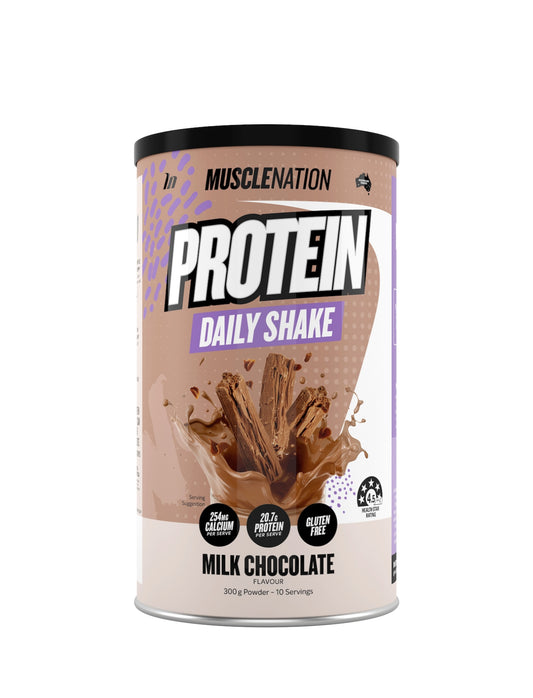 Muscle Nation Protein Daily Shake Powder Milk Chocolate Flavour 300g