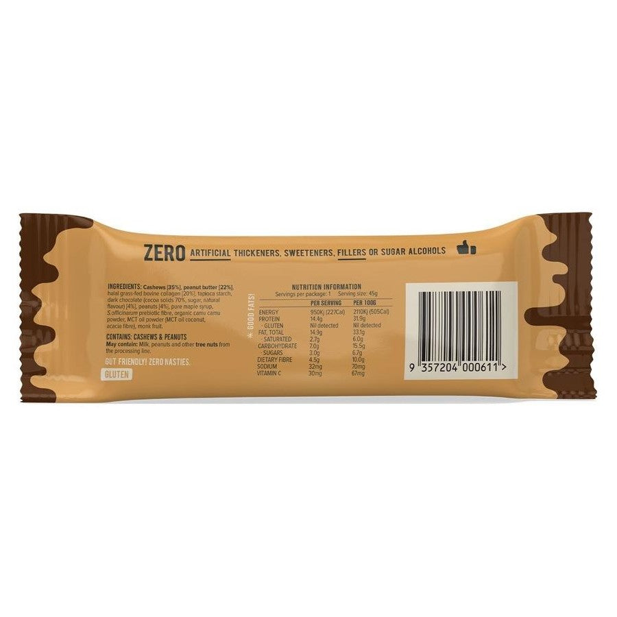 Chief Nutrition Collagen Bar Choc Peanut Butter 45g