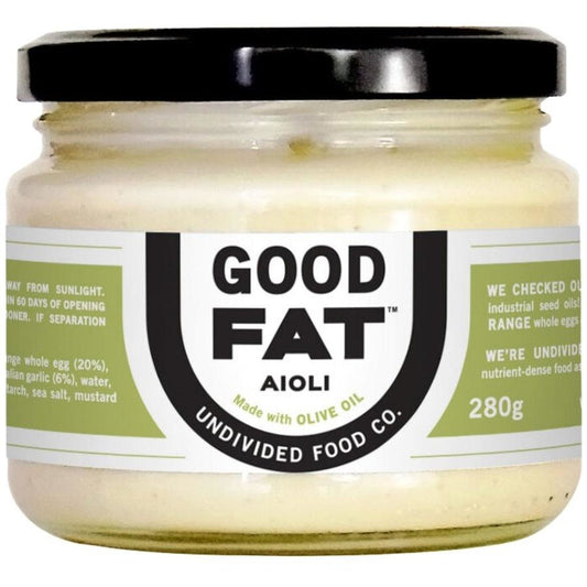 Undivided Food Co GOOD FAT Aioli 280g