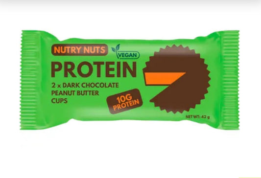 Nutry Nuts Protein Peanut Butter Cups Dark Chocolate 42g