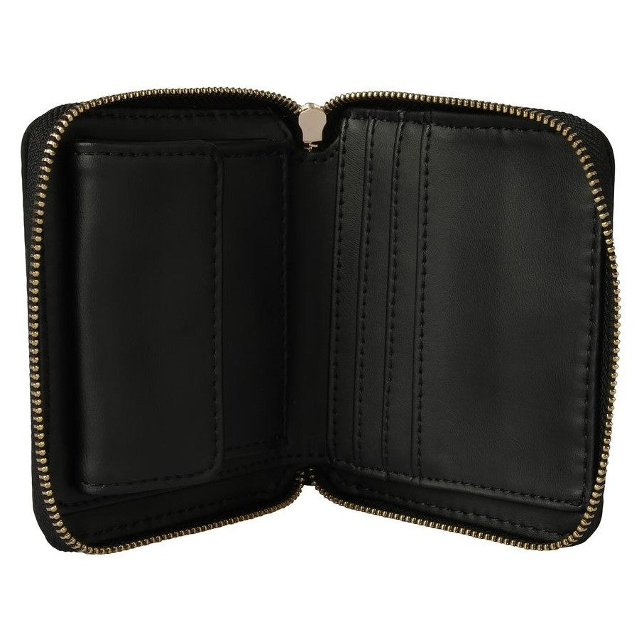 Guess Women's Eco Gemma Small Zip Around Wallet Black