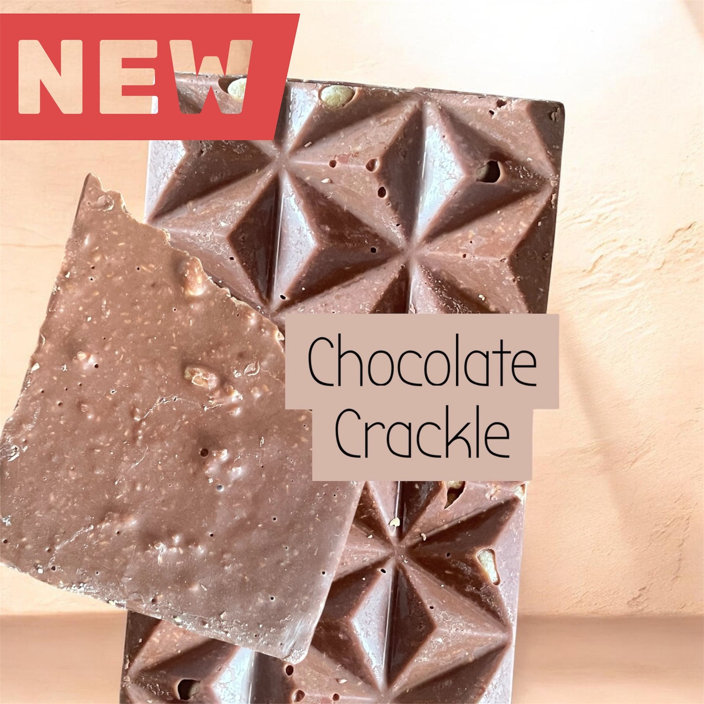 PRE-ORDER NEW! Halo Sugar - Sugar Free Milk Chocolate - Chocolate Crackle
