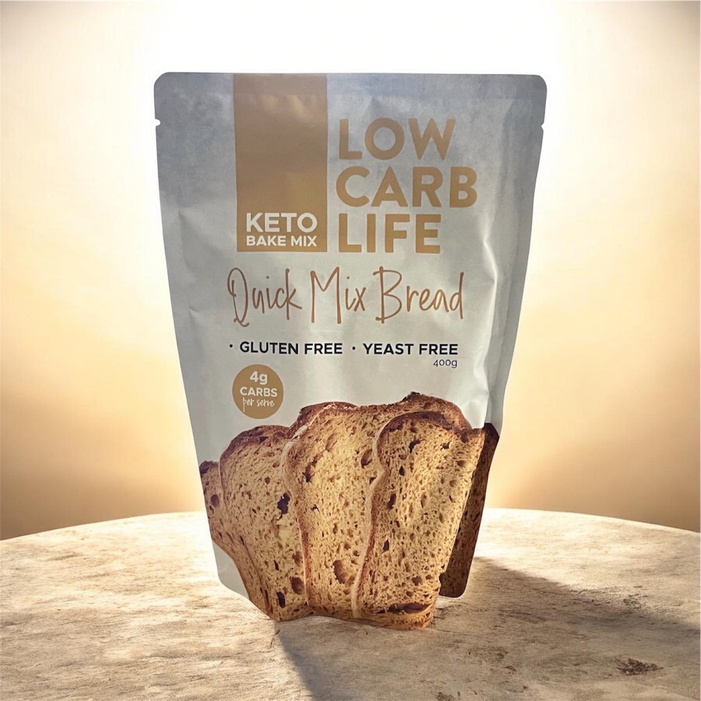 Low Carb Life Low Carb Quick Mix Bread Keto Bake Mix 400g