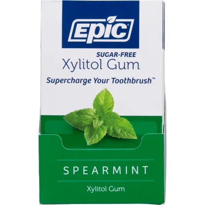 EPIC
Xylitol Chewing Gum Spearmint 12pcs