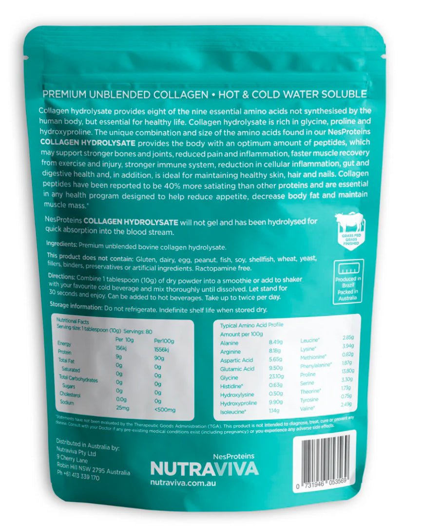 NutraViva Halal Collagen Hydrolysate 450g